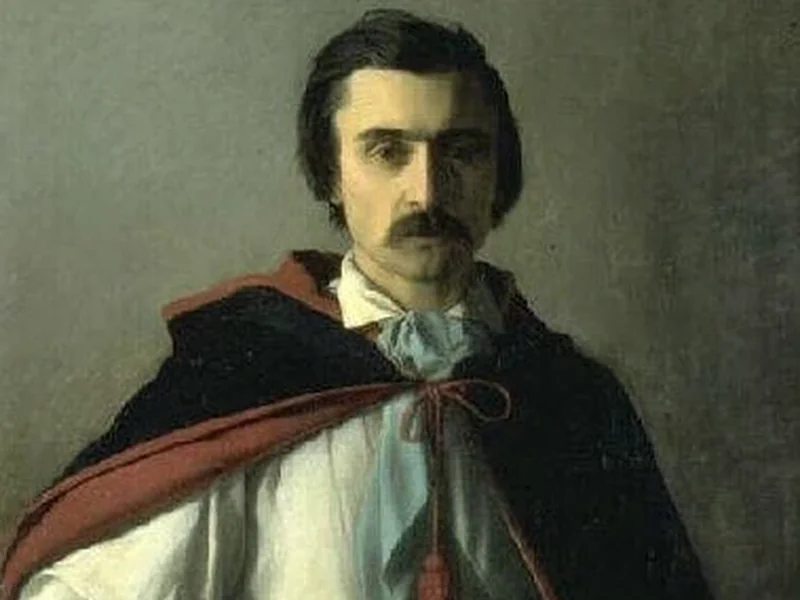 1823-Charles Marionneau - Ritratto di Charles Marionneau da giovane - 1847